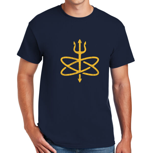Atomic Trident of Poseidon - DryBlend™ 50 Cotton/50 DryBlend™Poly T Shirt Thumbnail