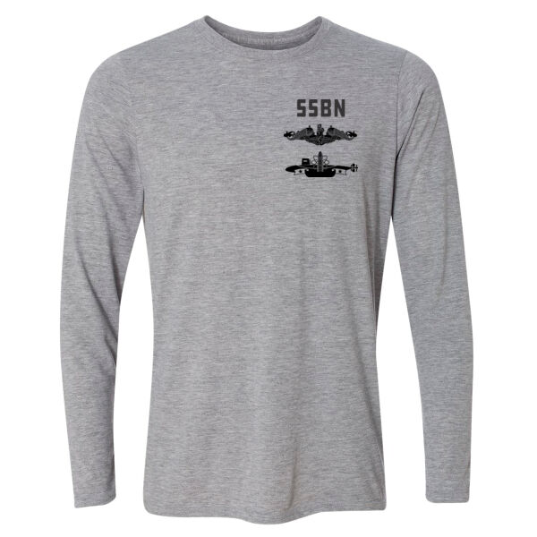 Ohio Class Ballistic Submarine - Light Long Sleeve Ultra Performance Active Lifestyle T Shirt Thumbnail