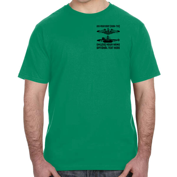 Custom: Ohio Class Ballistic Submarine - Lightweight T-Shirt Thumbnail