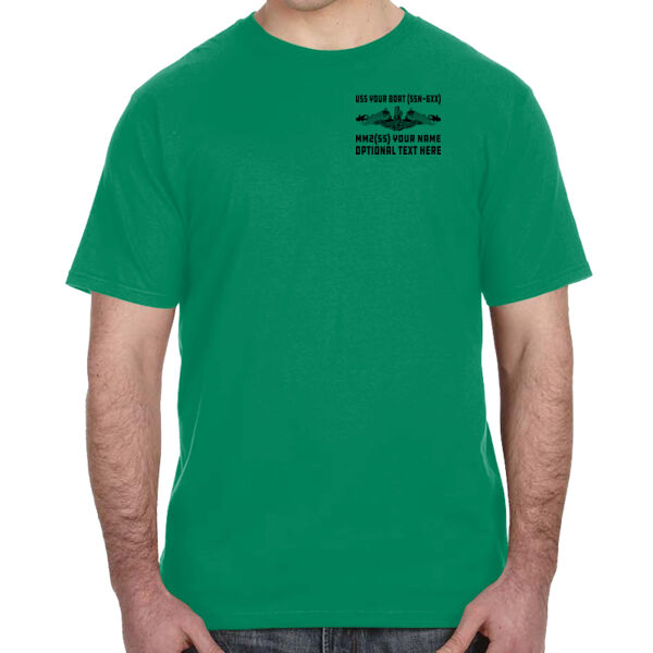 Custom: Los Angeles Class Attack Submarine - Lightweight T-Shirt Thumbnail