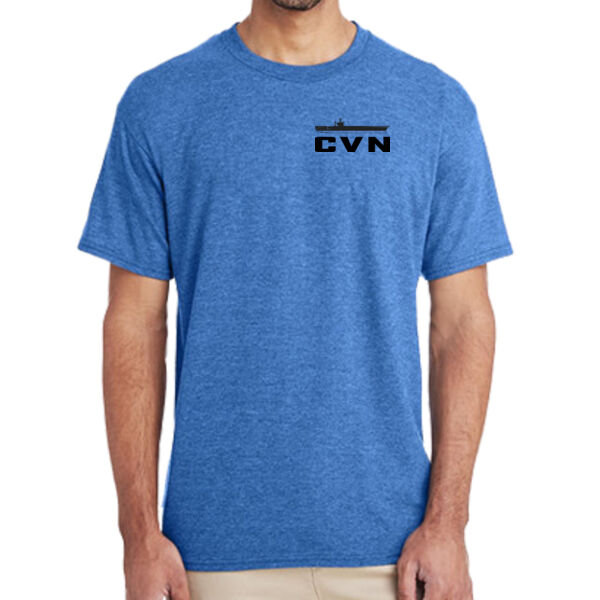 Nimitz Class Aircraft Carrier (Carrier) - (S) Adult 5.5 oz Cotton Poly (35/65) T-Shirt Thumbnail