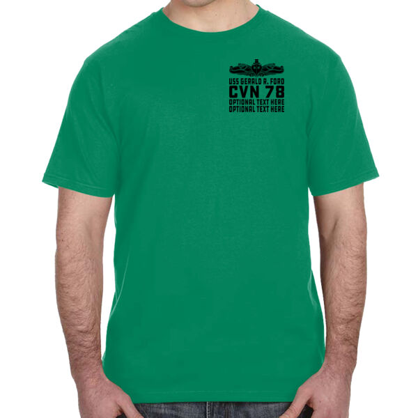 Custom: Ford Class Aircraft Carrier (SW) - Lightweight T-Shirt Thumbnail