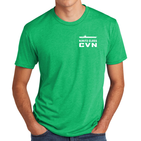 Nimitz Class Aircraft Carrier (Carrier) - Men's Triblend Crew Thumbnail