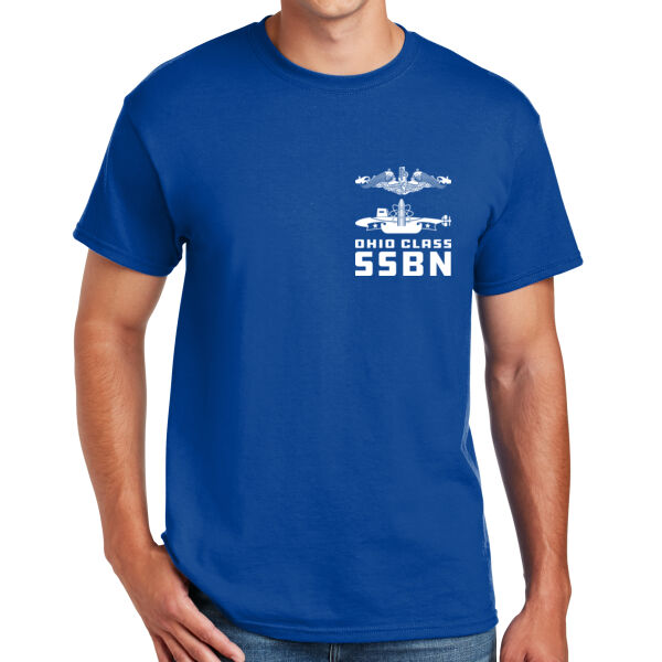 Ohio Class Ballistic Submarine - DryBlend™ 50 Cotton/50 DryBlend™Poly T Shirt Thumbnail