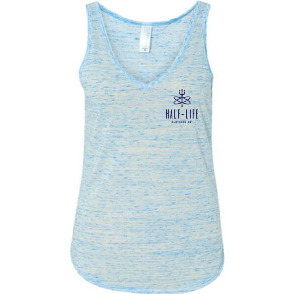 Atomic Crow - Ladies' Flowy V-Neck Tank Thumbnail