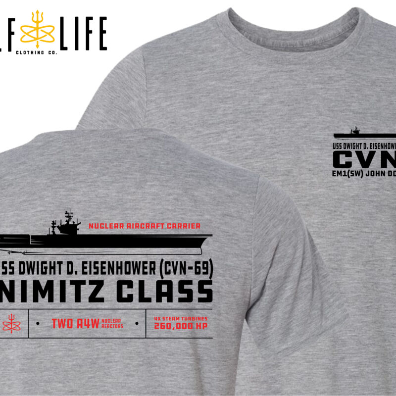 Custom: Nimitz Class Aircraft Carrier (Carrier) - Light Youth/Adult Ultra Performance Active Lifestyle T Shirt Thumbnail