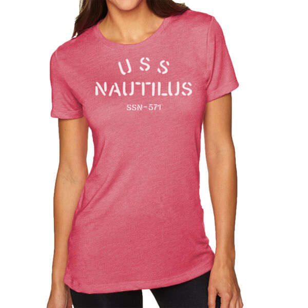 USS Nautilus - Underway on Nuclear Power - Ladies' Triblend Crew Thumbnail