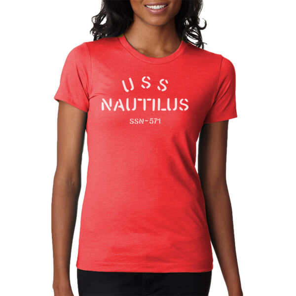 USS Nautilus - Underway on Nuclear Power - Ladies' CVC T-Shirt Thumbnail