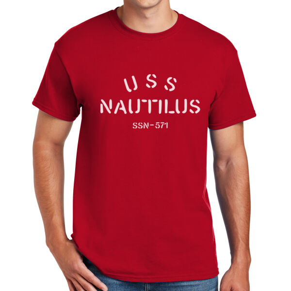 USS Nautilus - Underway on Nuclear Power - DryBlend™ 50 Cotton/50 DryBlend™Poly T Shirt Thumbnail