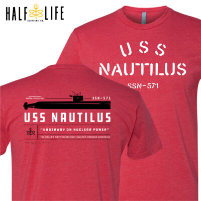 USS Nautilus - Underway on Nuclear Power - Men's CVC Crew Thumbnail