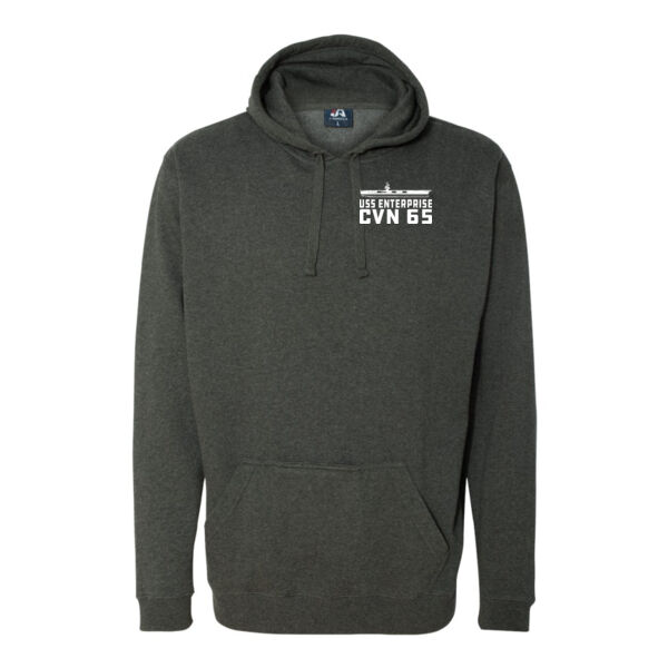 USS Enterprise with '82-2012 Island - Tailgate Hoodie with Beverage Insulator & Bottle Opener Thumbnail