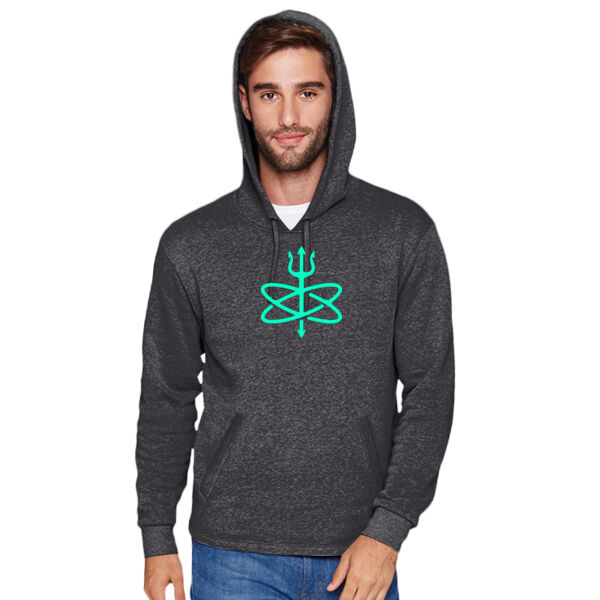Glow in the Dark Atomic Trident of Poseidon - Adult PCH Pullover Hoody Thumbnail