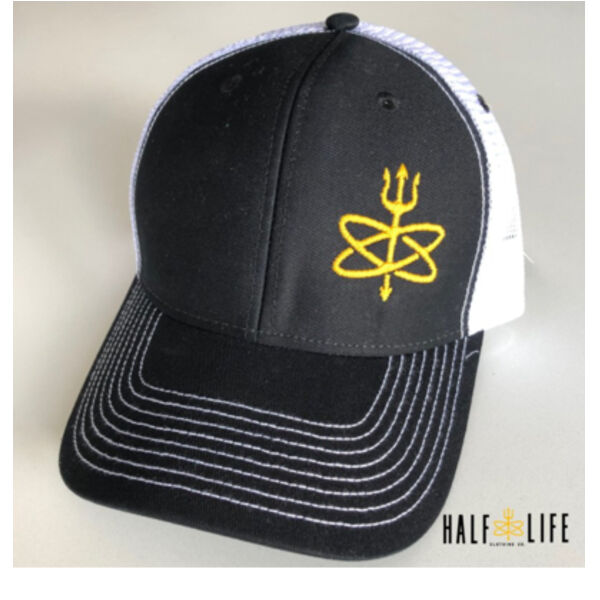 Navy/White Atomic Trident of Poseidon - Ouray Sideline Snapback Thumbnail