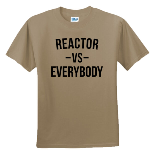 Reactor vs. Everybody - Unisex or Youth Ultra Cotton™ 100% Cotton T Shirt Thumbnail