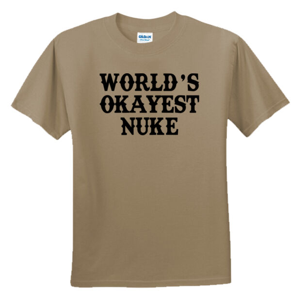 World's Okayest Nuke - Unisex or Youth Ultra Cotton™ 100% Cotton T Shirt Thumbnail