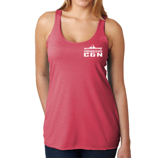 Virginia Class Cruiser - Ladies' Triblend Racerback Tank Thumbnail