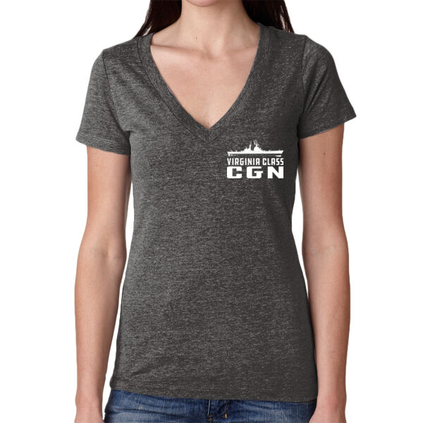 Virginia Class Cruiser - Ladies' Triblend Deep V Thumbnail