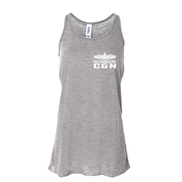 California Class Cruiser (SW) - Ladies' Flowy Racerback Tank - Dark Thumbnail