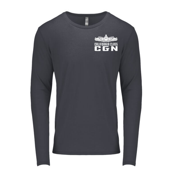 California Class Cruiser (SW) - Men's Triblend Long-Sleeve Crew Thumbnail