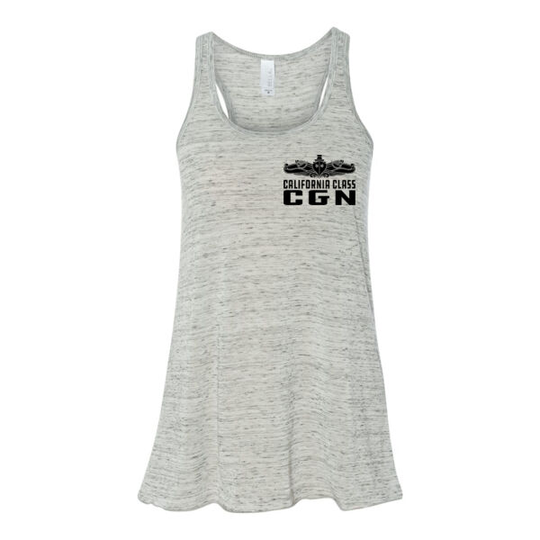 California Class Cruiser (SW) - Bella Ladies' Flowy Racerback Tank (S) Thumbnail