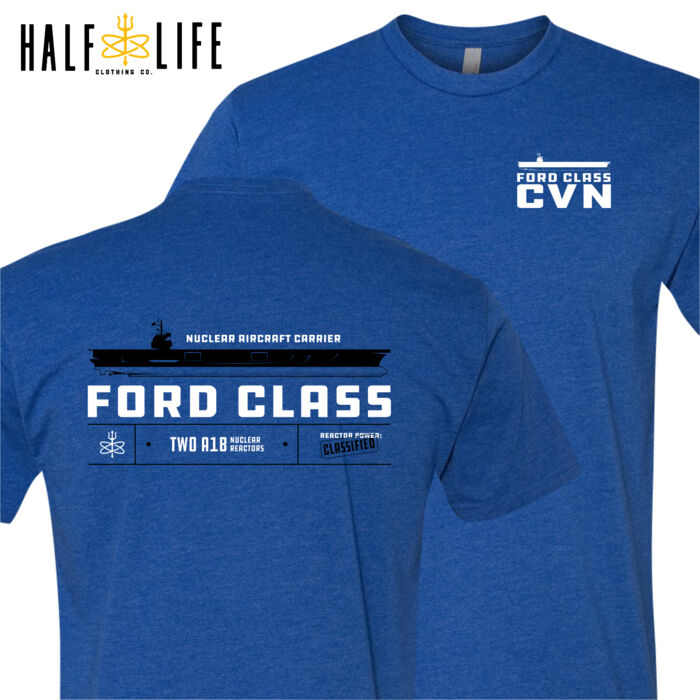 USS Gerald R. Ford Shirt Triblend Shirt (Stock) Thumbnail