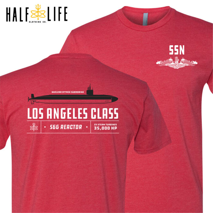 Los Angeles Class Attack Submarine Men's Triblend Crew (Stock) Thumbnail