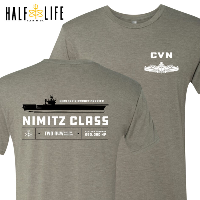 Nimitz Class Aircraft Carrier Triblend Tee (Stock) Thumbnail