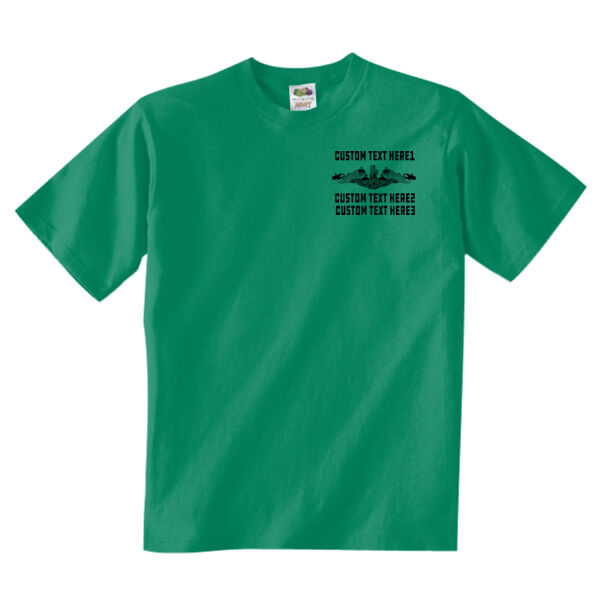 Custom: Ohio Class Guided Missile Submarine - Adult 5 oz. HD Cotton™ T-Shirt (S) Thumbnail