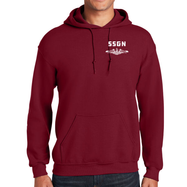 Ohio Class Guided Missile Submarine - Adult Heavy Blend™ 8 oz., 50/50 Hood Thumbnail