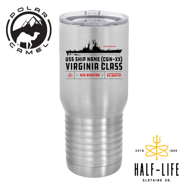 Virginia Class Cruiser - Polar Camel 20 oz. Tall Stainless Steel Vacuum Insulated Tumbler Thumbnail