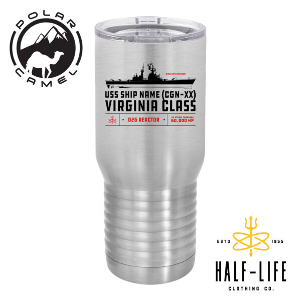 Virginia Class Cruiser - Polar Camel 20 oz. Tall Stainless Steel Vacuum Insulated Tumbler Thumbnail