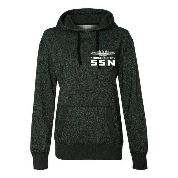 Sturgeon Class Attack Submarine - Glitter Hoodie Thumbnail