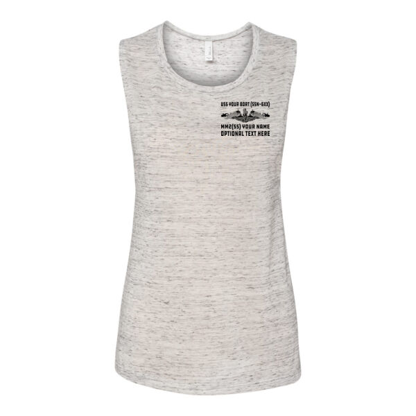 Custom: Sturgeon Class Attack Submarine - Bella Flowy Scoop Muscle Tank (S) Thumbnail