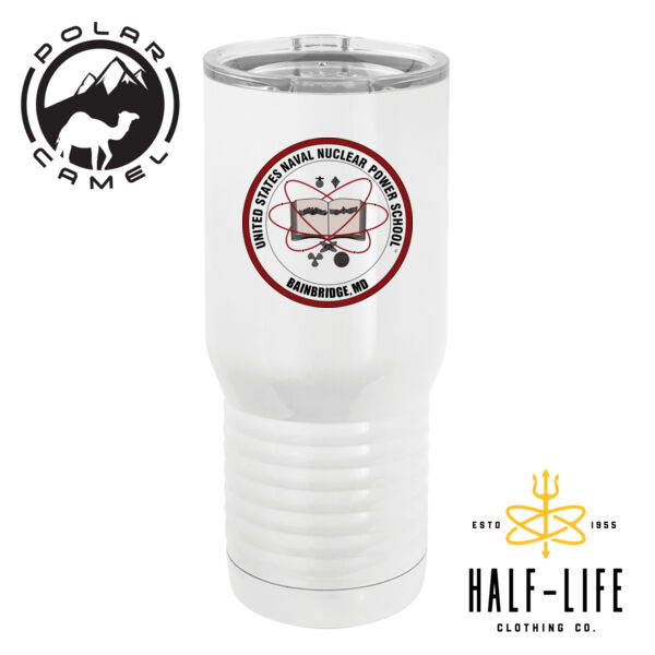 Naval Nuclear Power School (NNPS) Bainbridge Alumni - Polar Camel 20 oz. Tall Stainless Steel Vacuum Insulated Tumbler Thumbnail