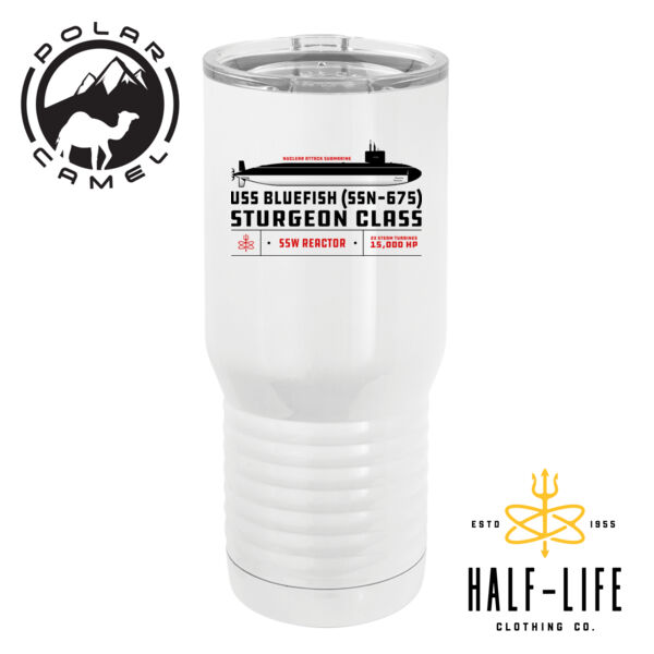 Custom Sturgeon Class Submarine - Polar Camel 20 oz. Tall Stainless Steel Vacuum Insulated Tumbler Thumbnail