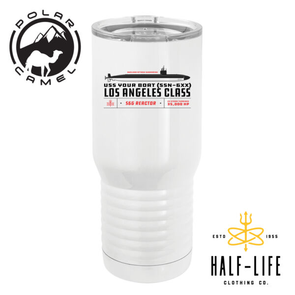 Custom Los Angeles Class Submarine - Polar Camel 20 oz. Tall Stainless Steel Vacuum Insulated Tumbler Thumbnail