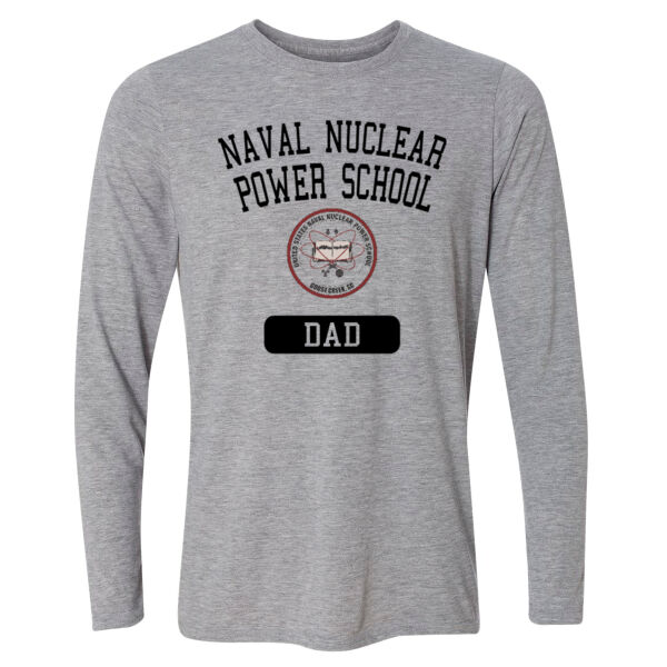 NNPS Dad (V) - Light Long Sleeve Ultra Performance Active Lifestyle T Shirt Thumbnail