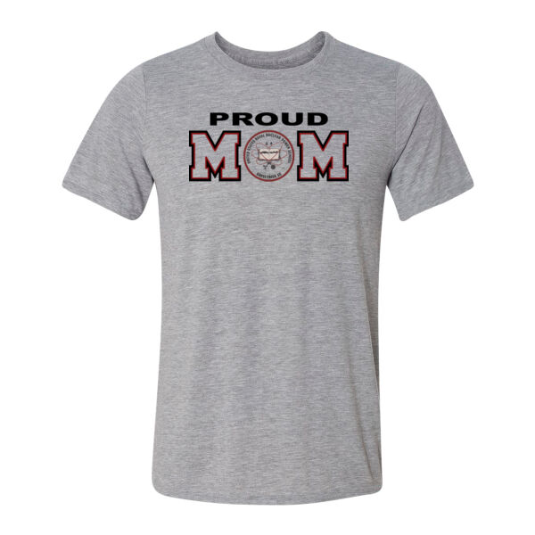 Proud NNPS Mom - Light Youth/Adult Ultra Performance Active Lifestyle T Shirt Thumbnail