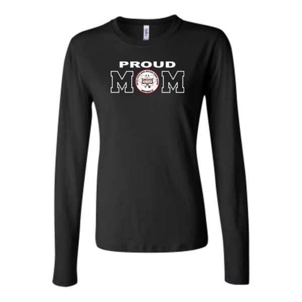Proud NNPS Mom - Bella Long Sleeve Crew Tee Thumbnail