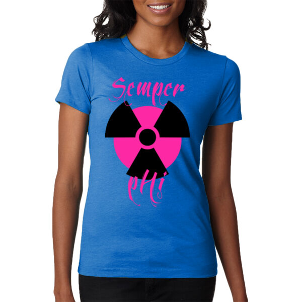 Semper pHi Trifoil - Ladies' CVC T-Shirt Thumbnail