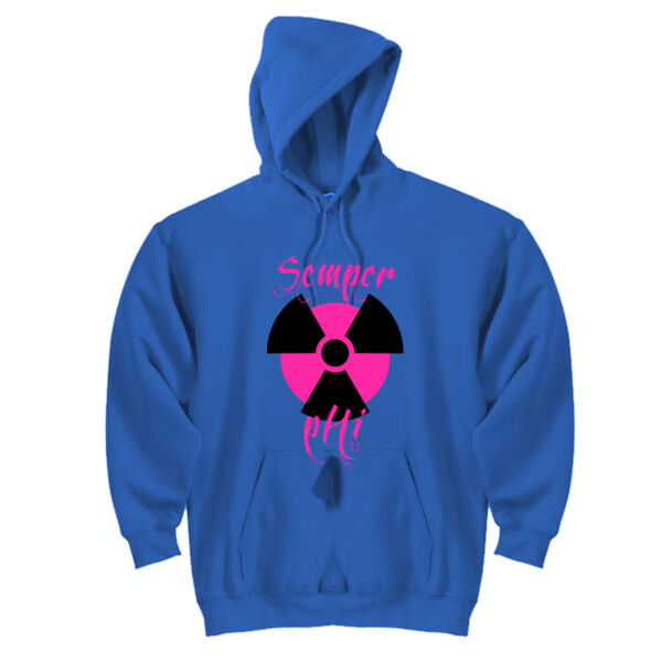 Semper pHi Trifoil - DryBlend™ Pullover Unisex Hooded Sweatshirt Thumbnail