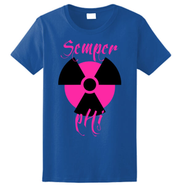 Semper pHi Trifoil - Ladies Ultra Cotton™ 100% Cotton T Shirt Thumbnail