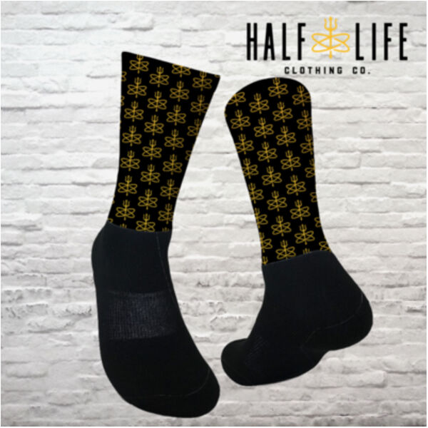 Atomic Trident of Poseidon - Athletic Socks Thumbnail