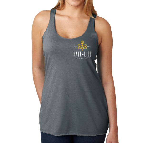 Half-Life Clothing Company Left Chest with Sub/Ship Hull Number - Ladies' Triblend Racerback Tank Thumbnail