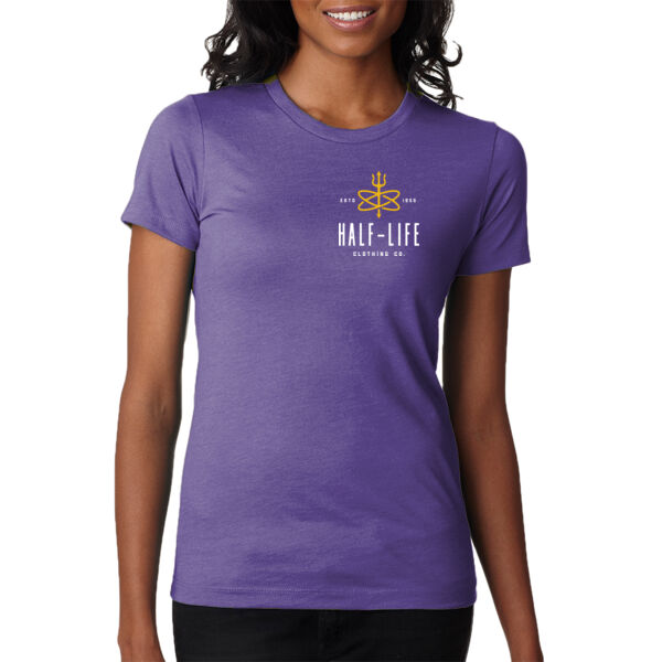 Half-Life Clothing Company Left Chest with Sub/Ship Hull Number - Ladies' CVC T-Shirt Thumbnail
