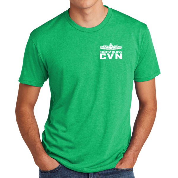 Nimitz Class Aircraft Carrier (SW)  - Men's Triblend Crew Thumbnail