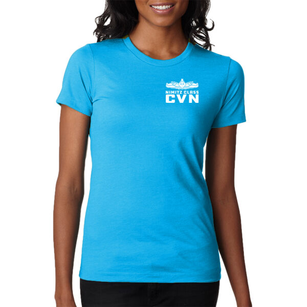 Nimitz Class Aircraft Carrier (SW)  - Ladies' CVC T-Shirt Thumbnail