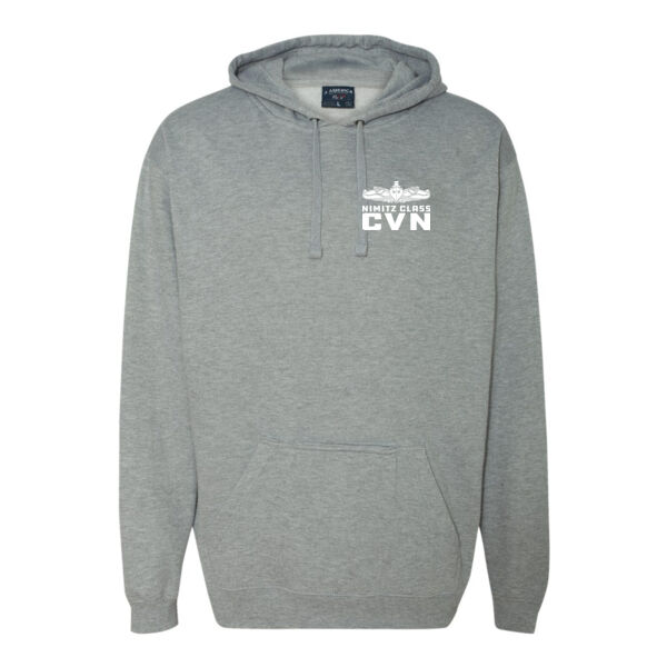 Nimitz Class Aircraft Carrier (SW)  - Tailgate Hoodie with Beverage Insulator & Bottle Opener Thumbnail