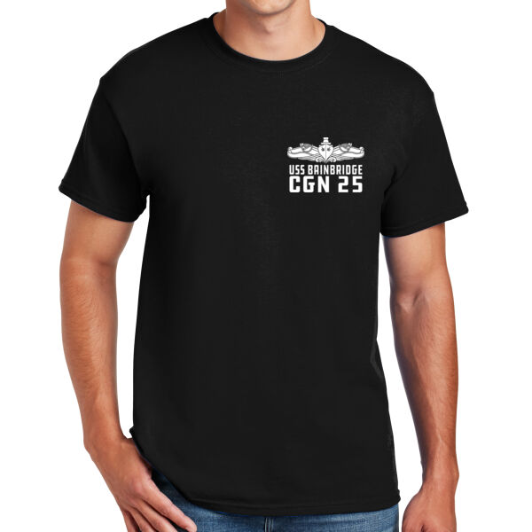 USS Bainbridge (CGN-25) - DryBlend™ 50 Cotton/50 DryBlend™Poly T Shirt Thumbnail