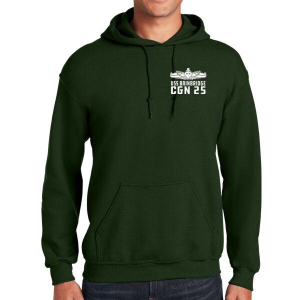 USS Bainbridge (CGN-25) - Adult Heavy Blend™ 8 oz., 50/50 Hood Thumbnail